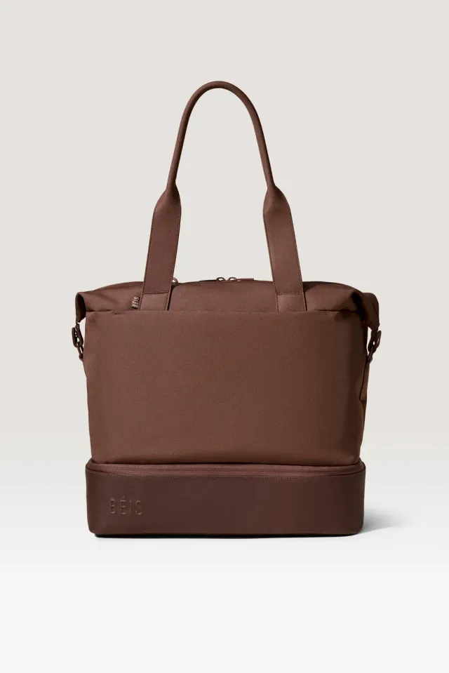 Beis The Mini Weekender borsone Maple marrone