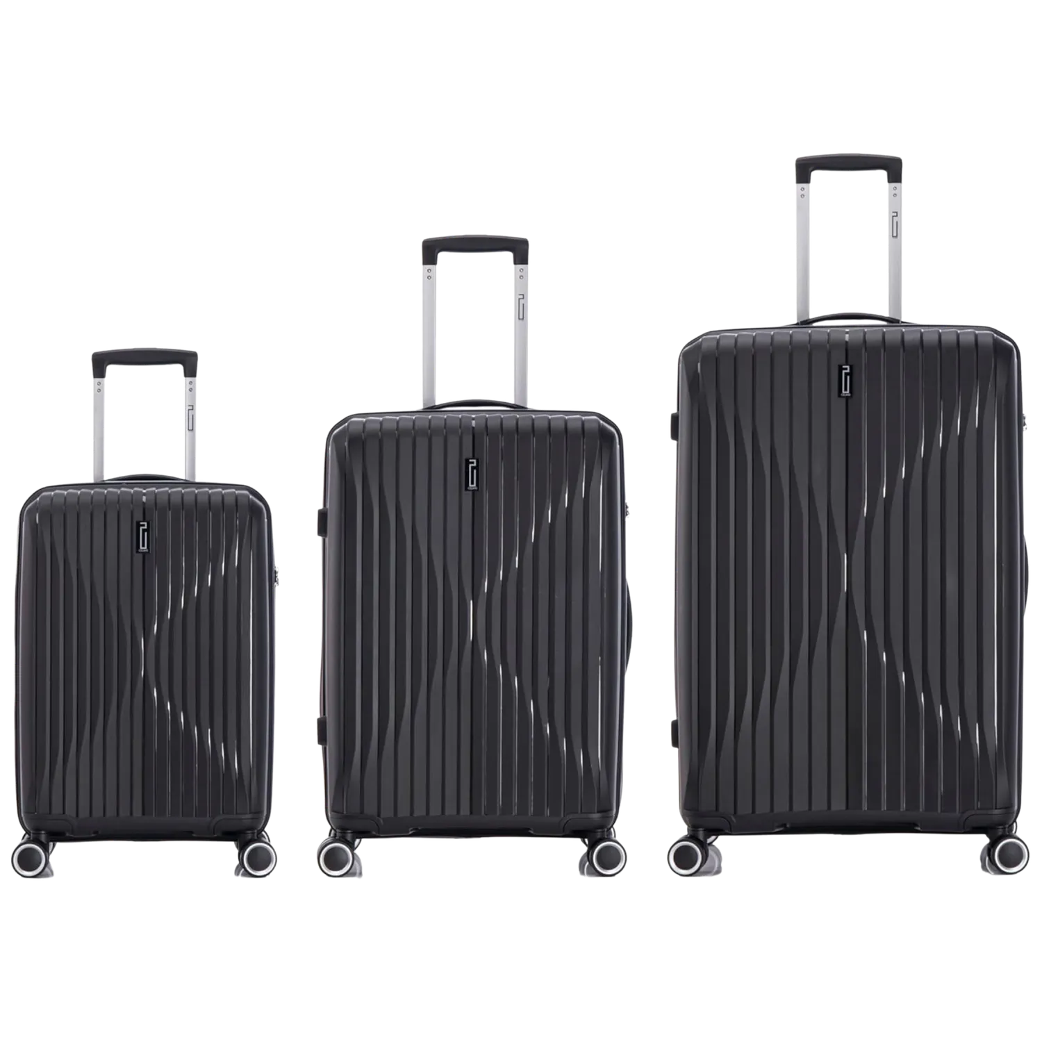 CELIMS SkyCruiser Set 3 Valigie Polipropilene Nere