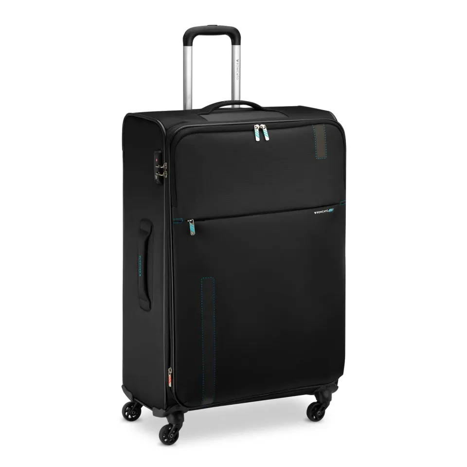 Roncato Speed Trolley 78 cm Espandibile Nero Zaffiro