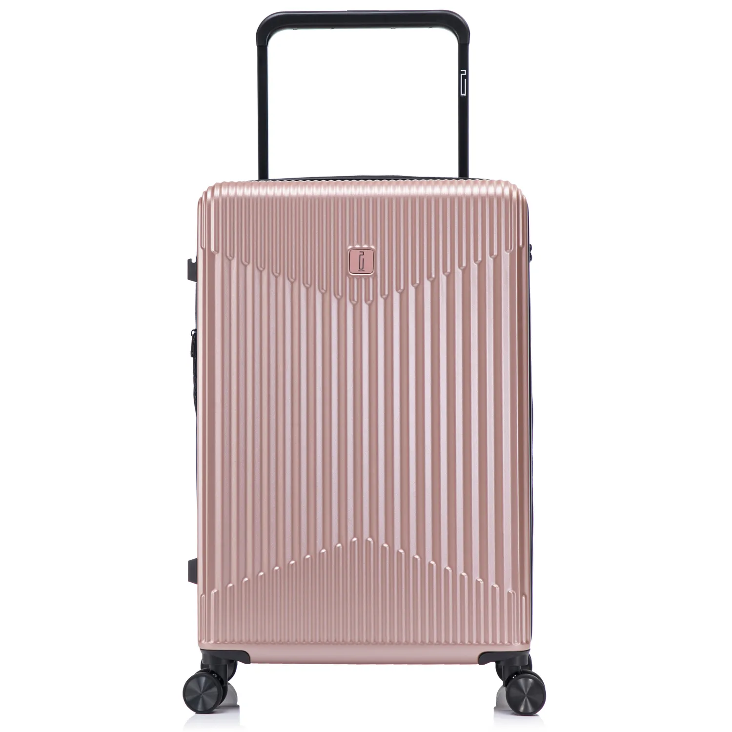CELIMS Wide Trolley set 3 valigie ABS nere estensibili