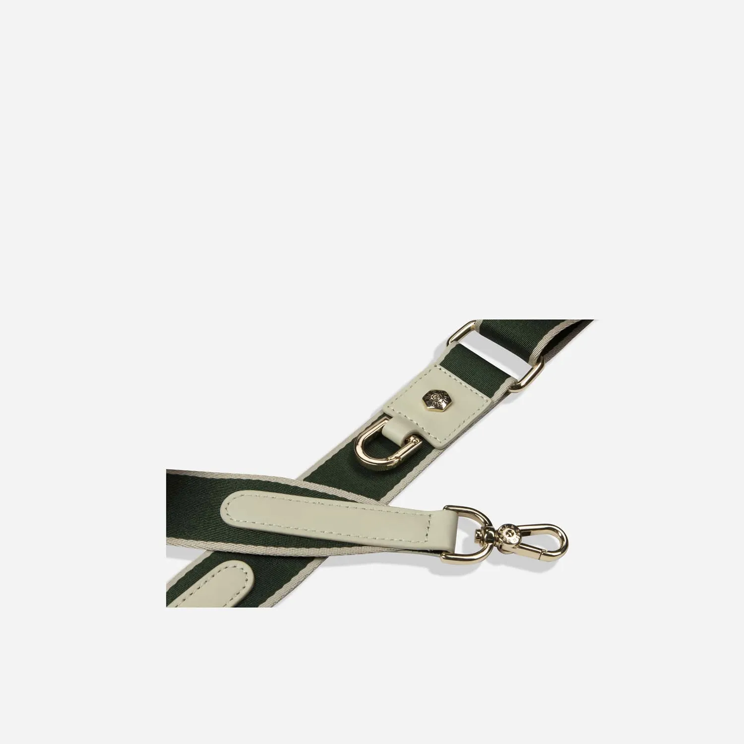 Jekyll & Hide Geneva Shoulder Strap Tracolla White Green Stone