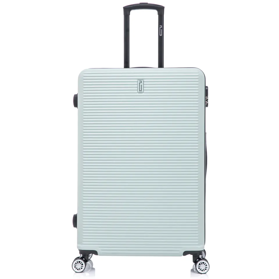 CELIMS Weekend XL 75cm valigia crema ABS stiva 23kg