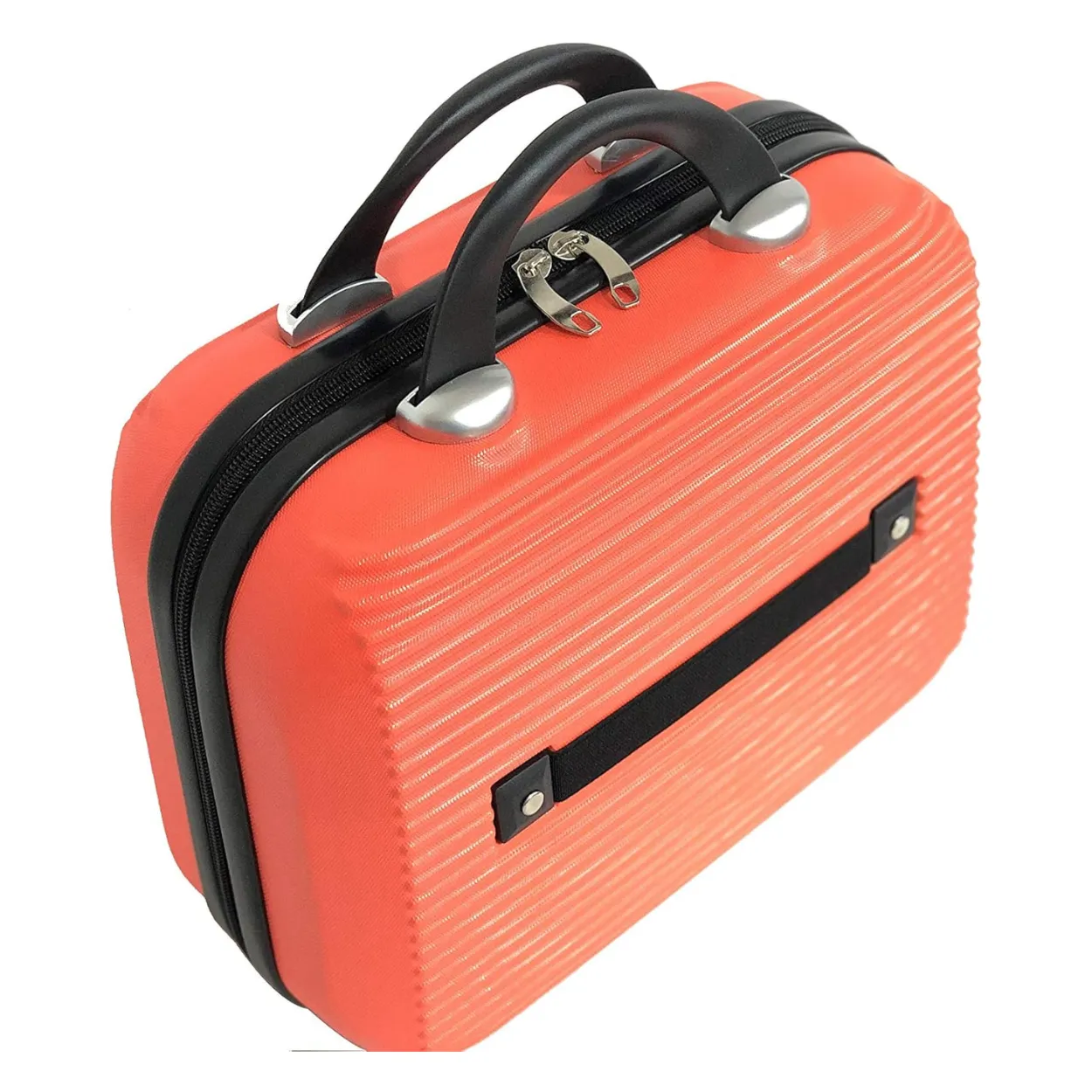 CELIMS Weekend S 55 cm trolley cabina con beauty case arancione