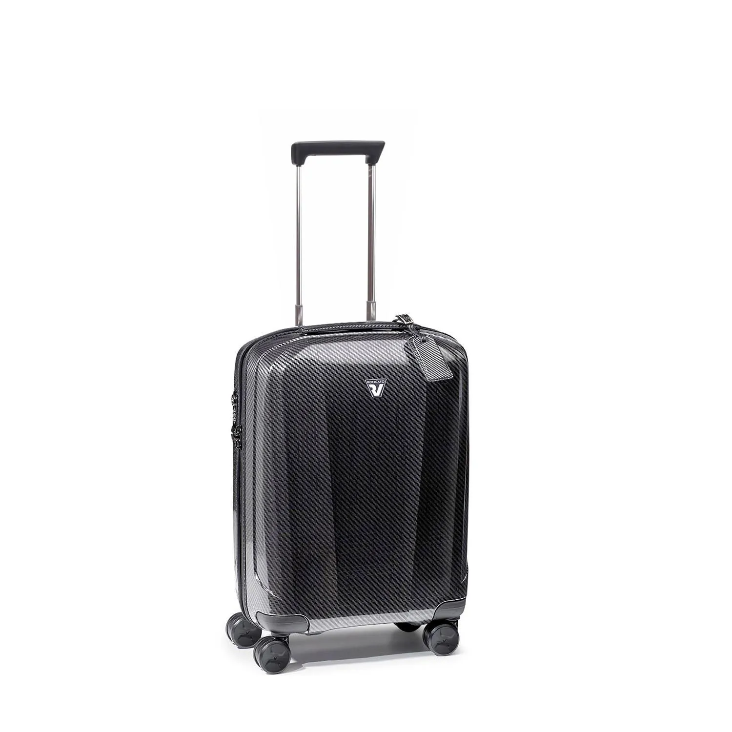 Roncato We Are Glam DLX trolley cabina nero platino 40L