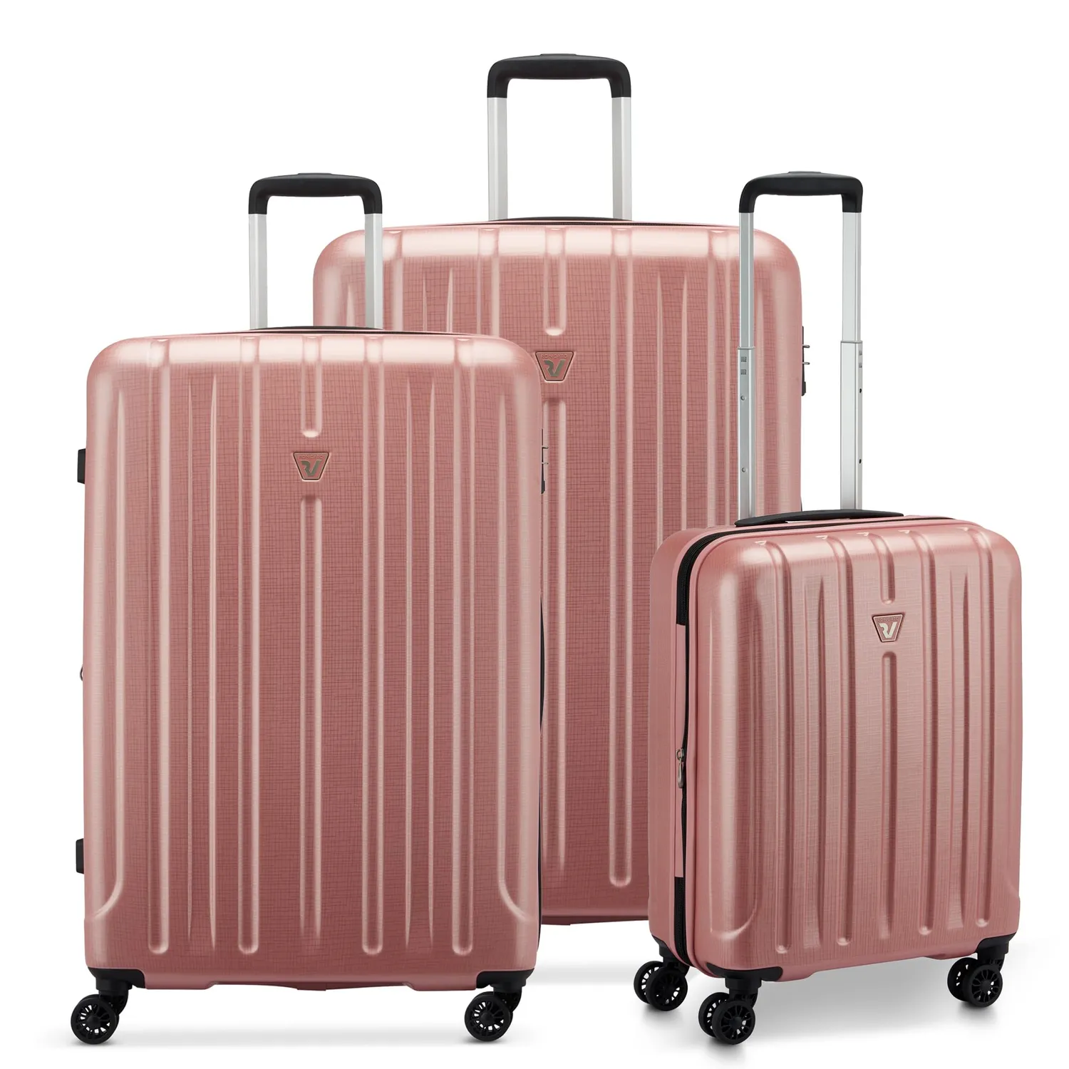 Roncato Kinetic 2.0 trolley 55x40x20 espandibile nero TSA