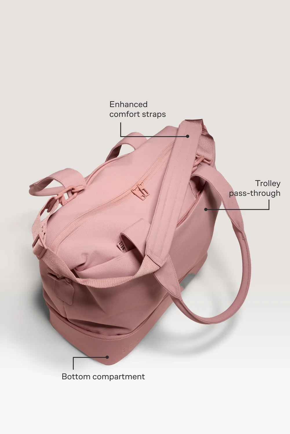 Beis The Weekender borsone rosa atlas pink
