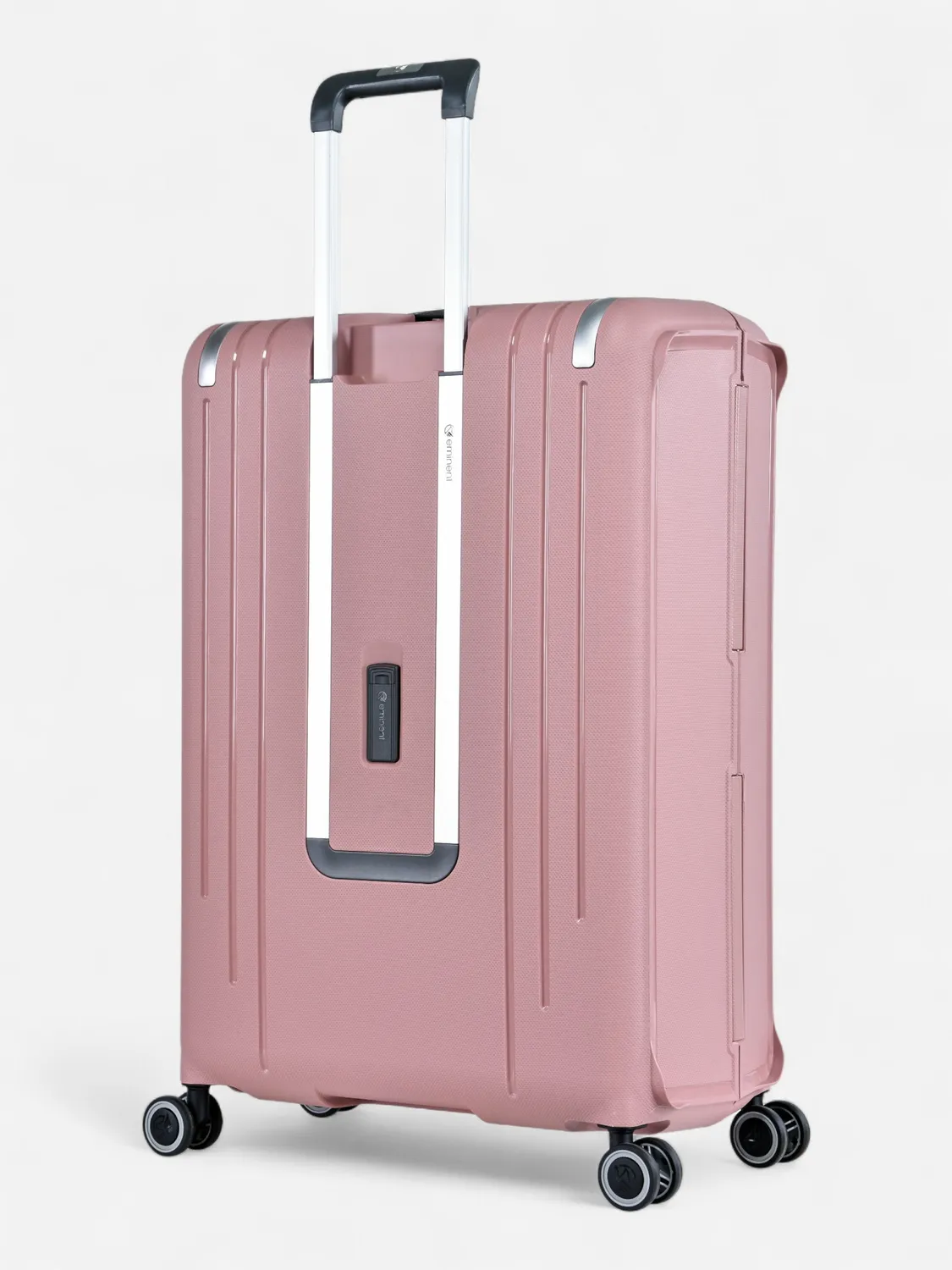 Eminent Vertica Grande valigia rosa rigida