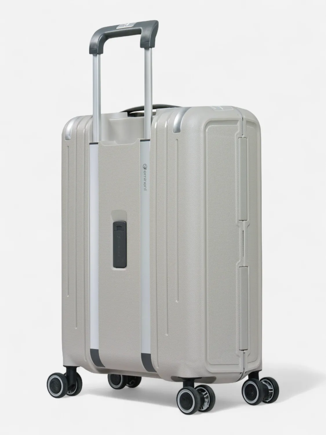 Eminent Vertica Cabina valigia grigio chiaro senza zip