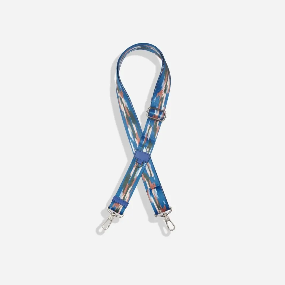 Jekyll & Hide Geneva tracolla borsa blue daisy silver