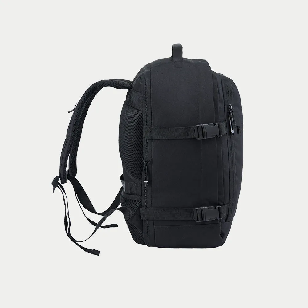 Cabin Max Lyon Metz zaino cabina espandibile 24L nero