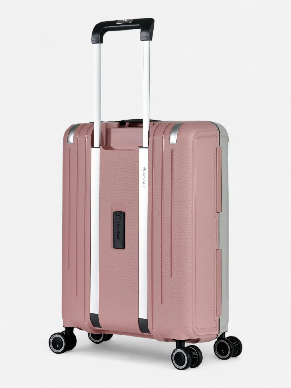 Eminent Vertica Cabina trolley grigio rosa rigido