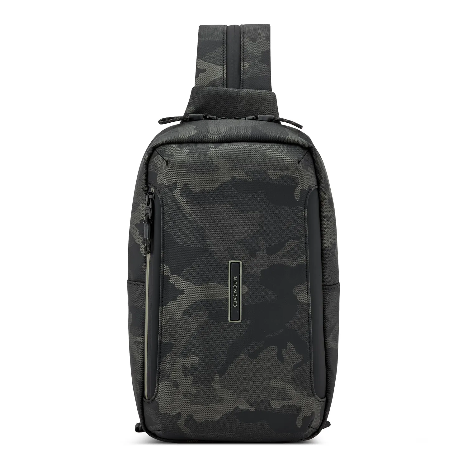 Roncato Norway Monospalla 31x20 Nero Trasformabile Water-Resistant