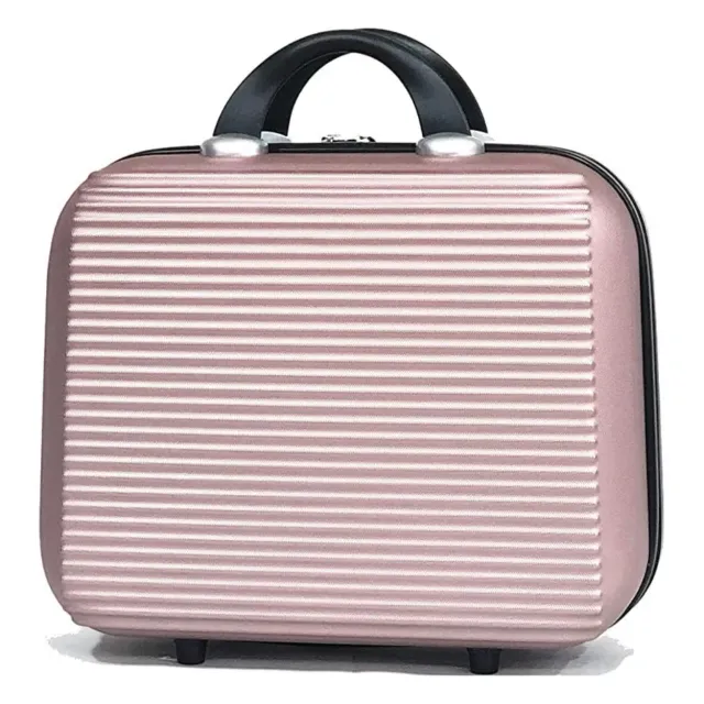 CELIMS Vanity beauty case rigido 35 cm oro rosa ABS
