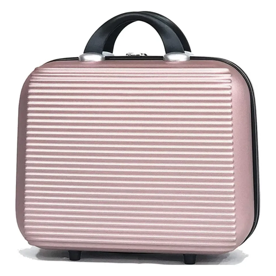 CELIMS Vanity beauty case rigido 35 cm oro rosa ABS