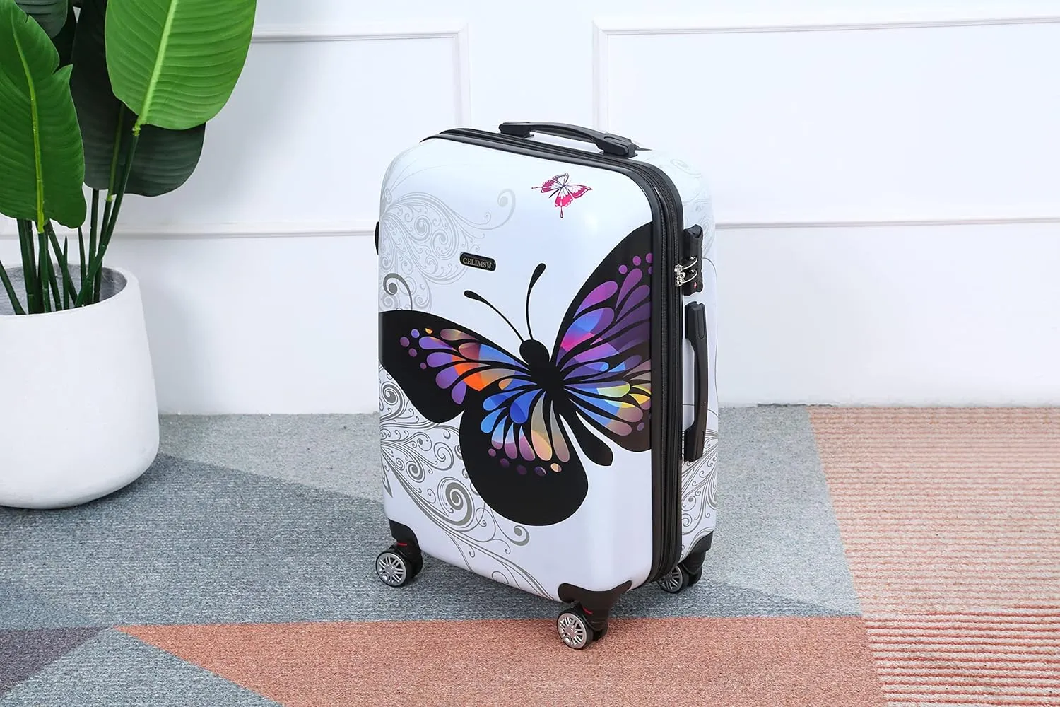 CELIMS Serena 65 cm valigia stiva policarbonato TSA