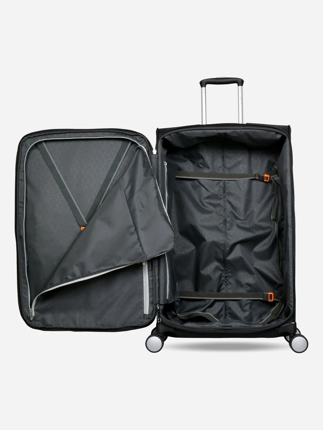 Eminent Columbus Set 3 valigie nero espandibile