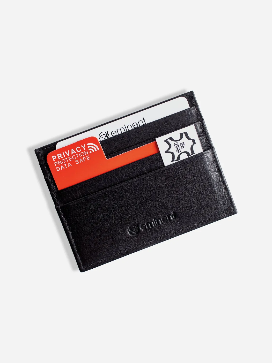 Eminent Shoreditch Portacarte Pelle Nappa RFID