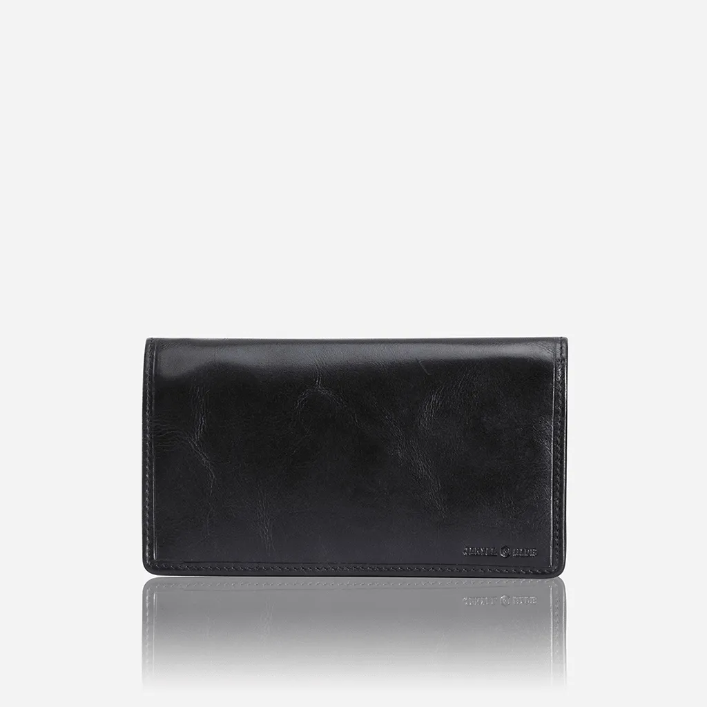Jekyll Hide Oxford portafoglio grande pelle nero