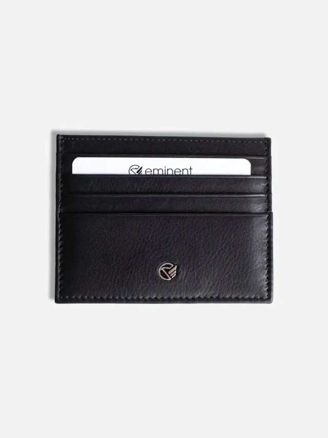 Eminent Shoreditch Portacarte Pelle Nappa RFID