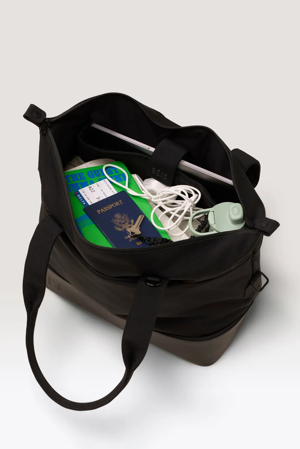 Beis The Mini Weekender borsone Black canvas
