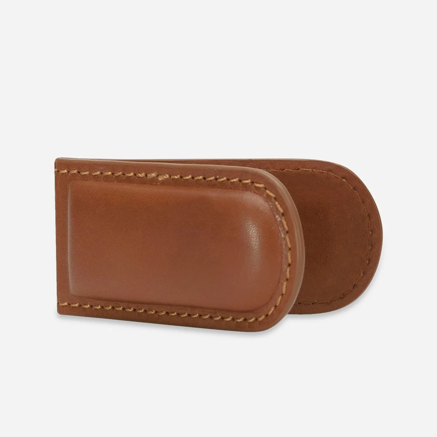 Jekyll & Hide Roma Money Clip Fermasoldi Pelle Tan RFID