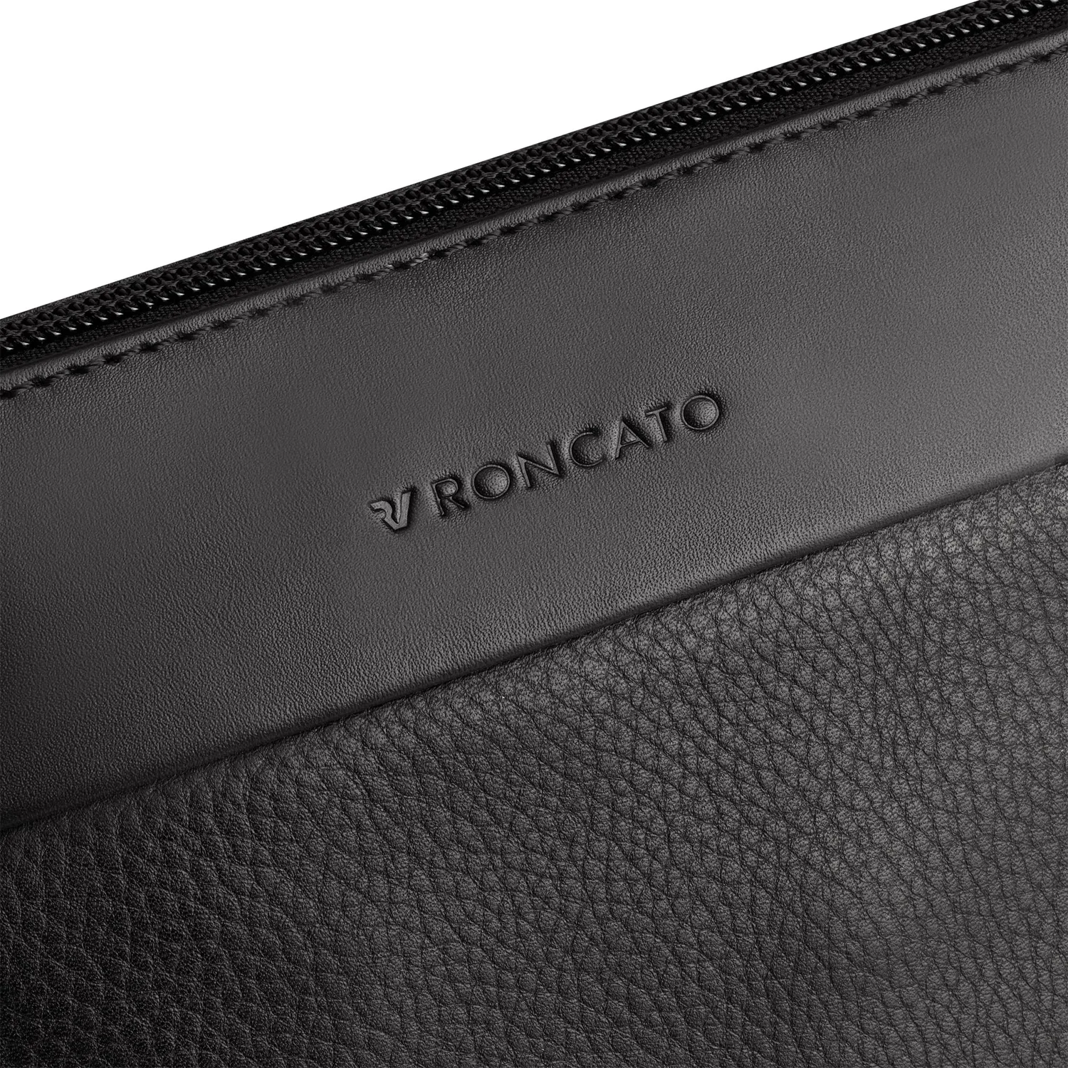 Roncato Alaska borsello uomo nero piatto