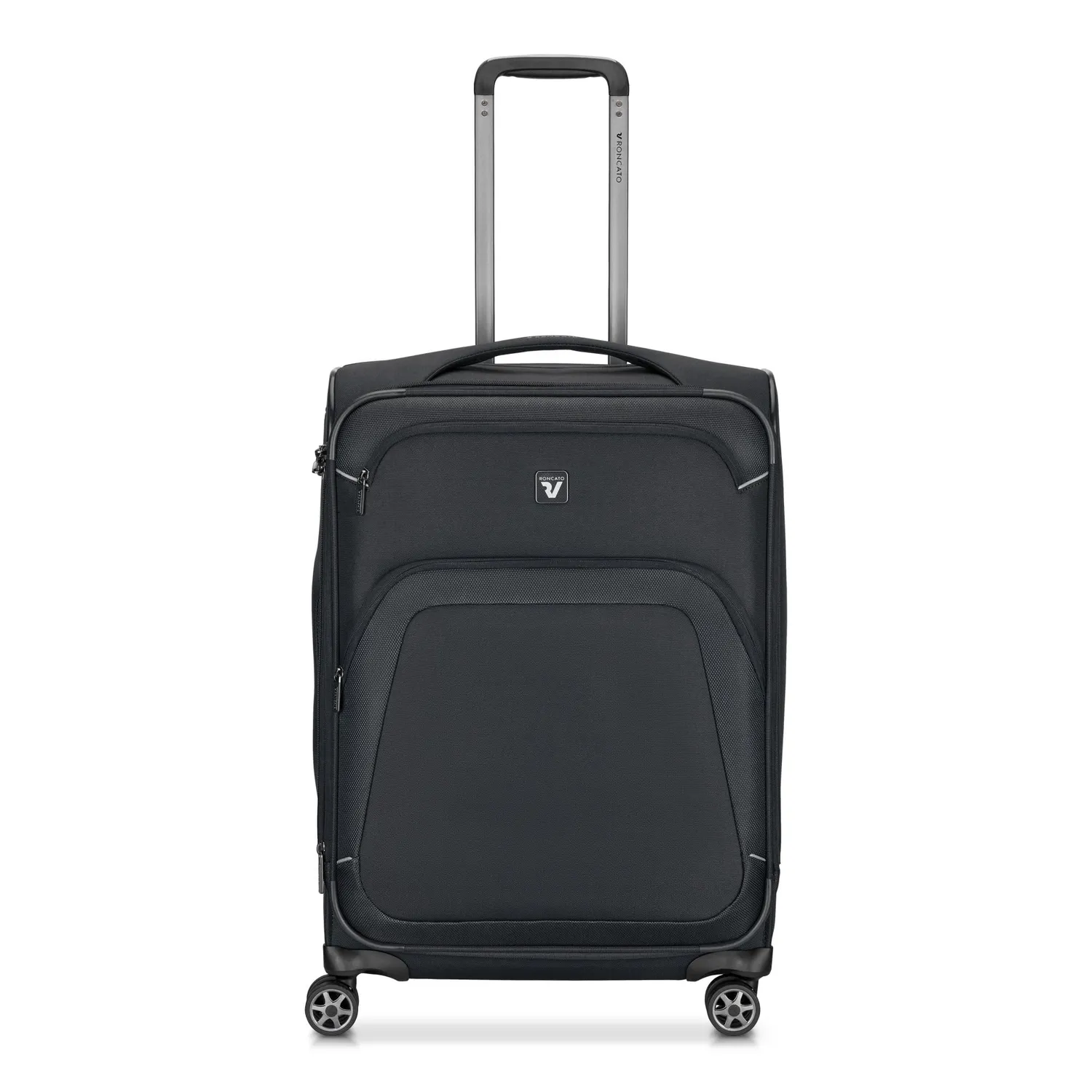 Roncato Gateway Trolley 78 cm Morbido Nero Espandibile