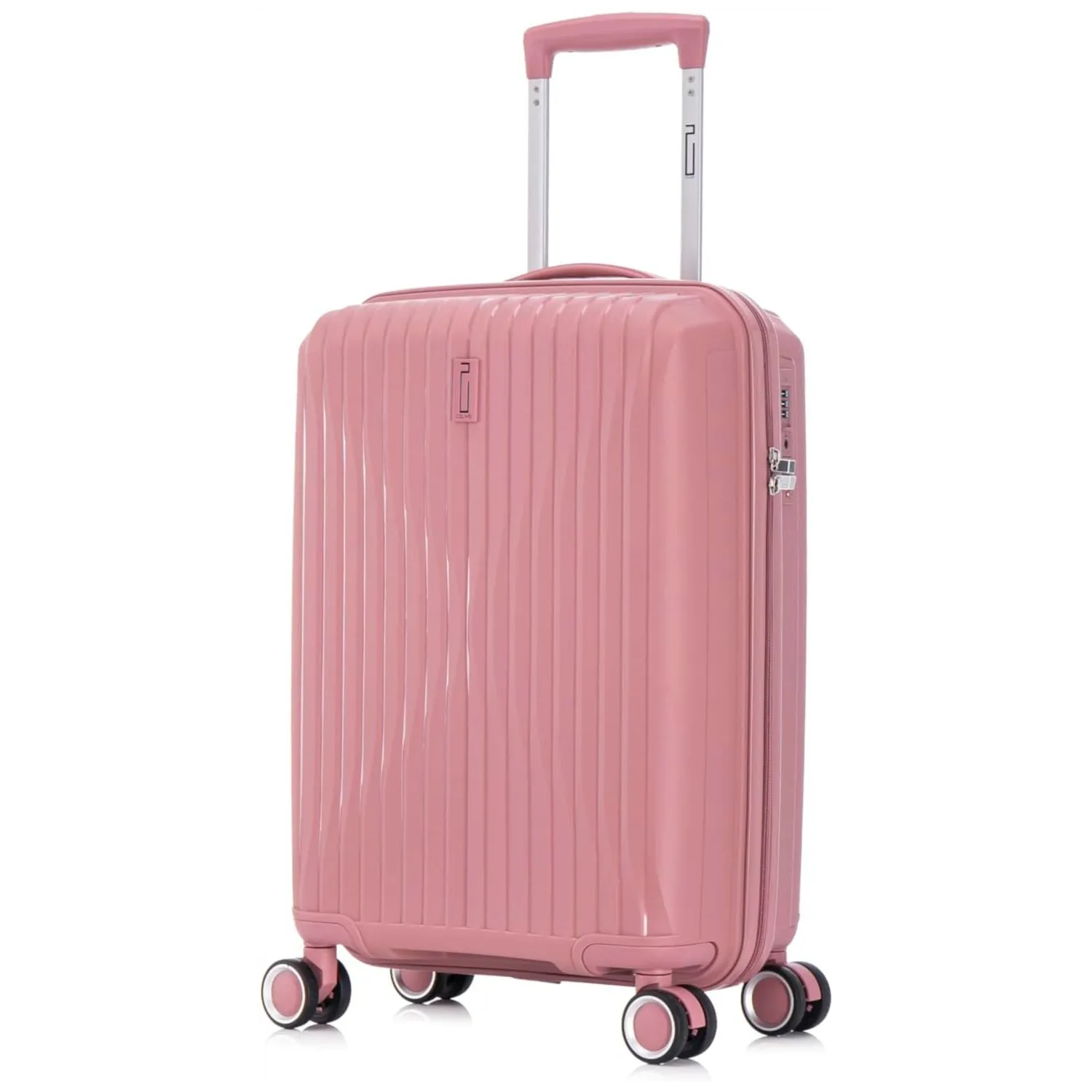 CELIMS SkyCruiser set 3 valigie rosa polipropilene