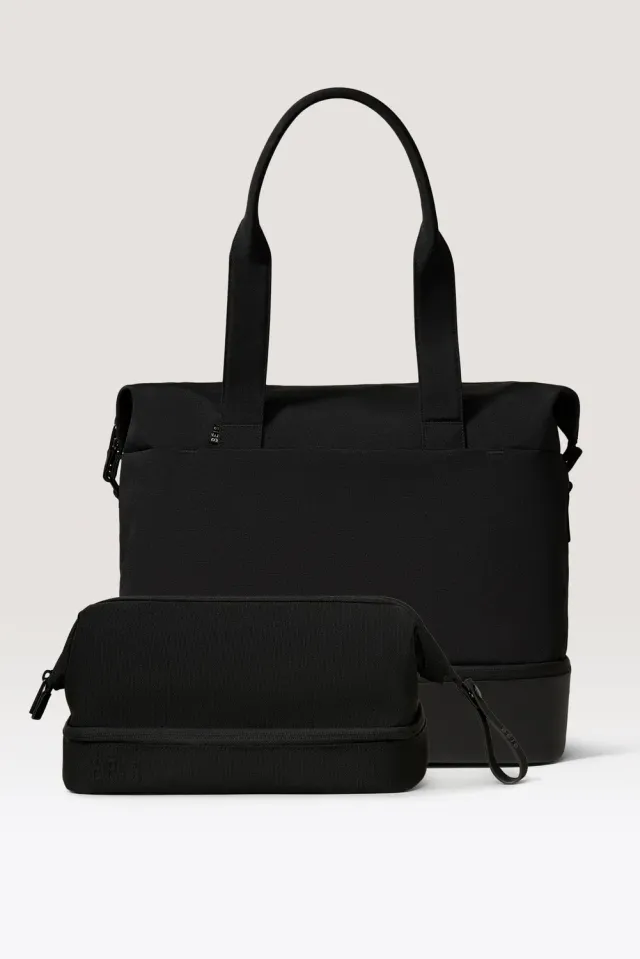 Beis The Weekend Travel Set borsone nero + beauty