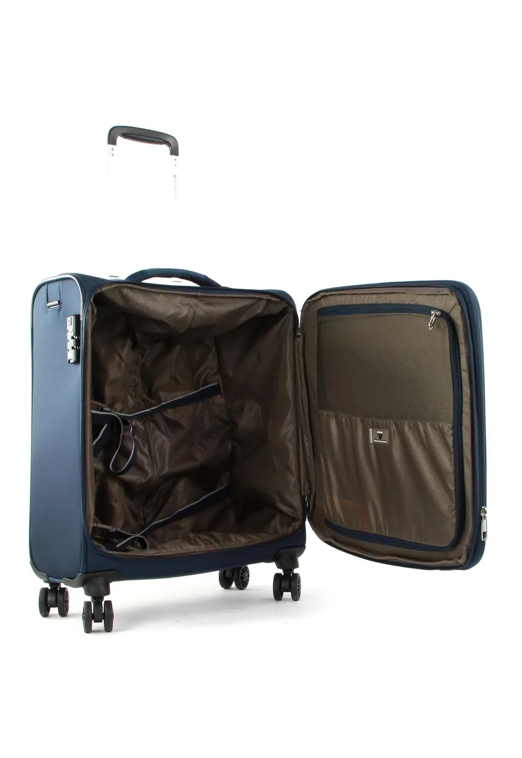 Roncato Joy trolley cabina morbido blu notte TSA EasyJet