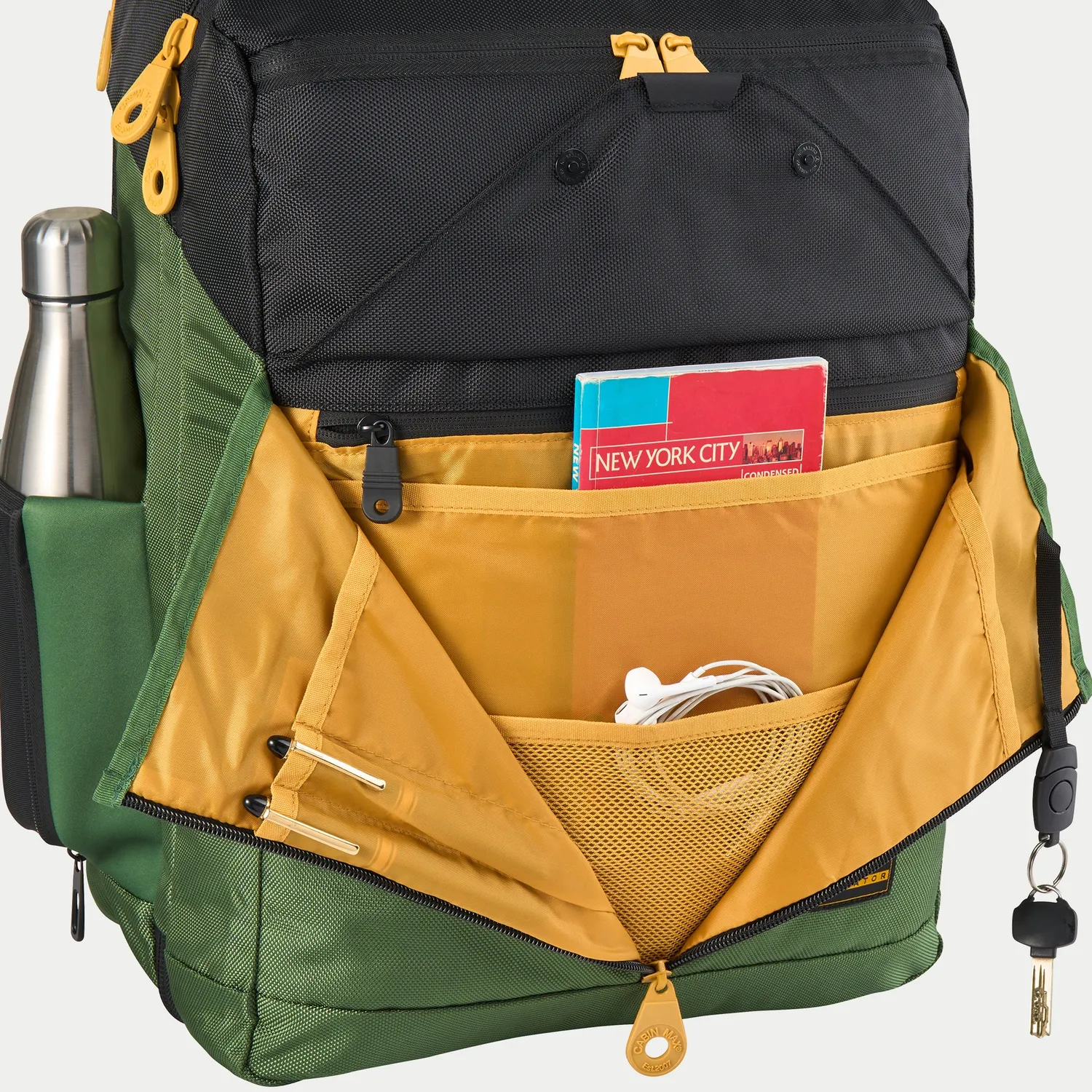 Cabin Max Lyon Equator X 30L zaino cabina 45x36x20 inca green