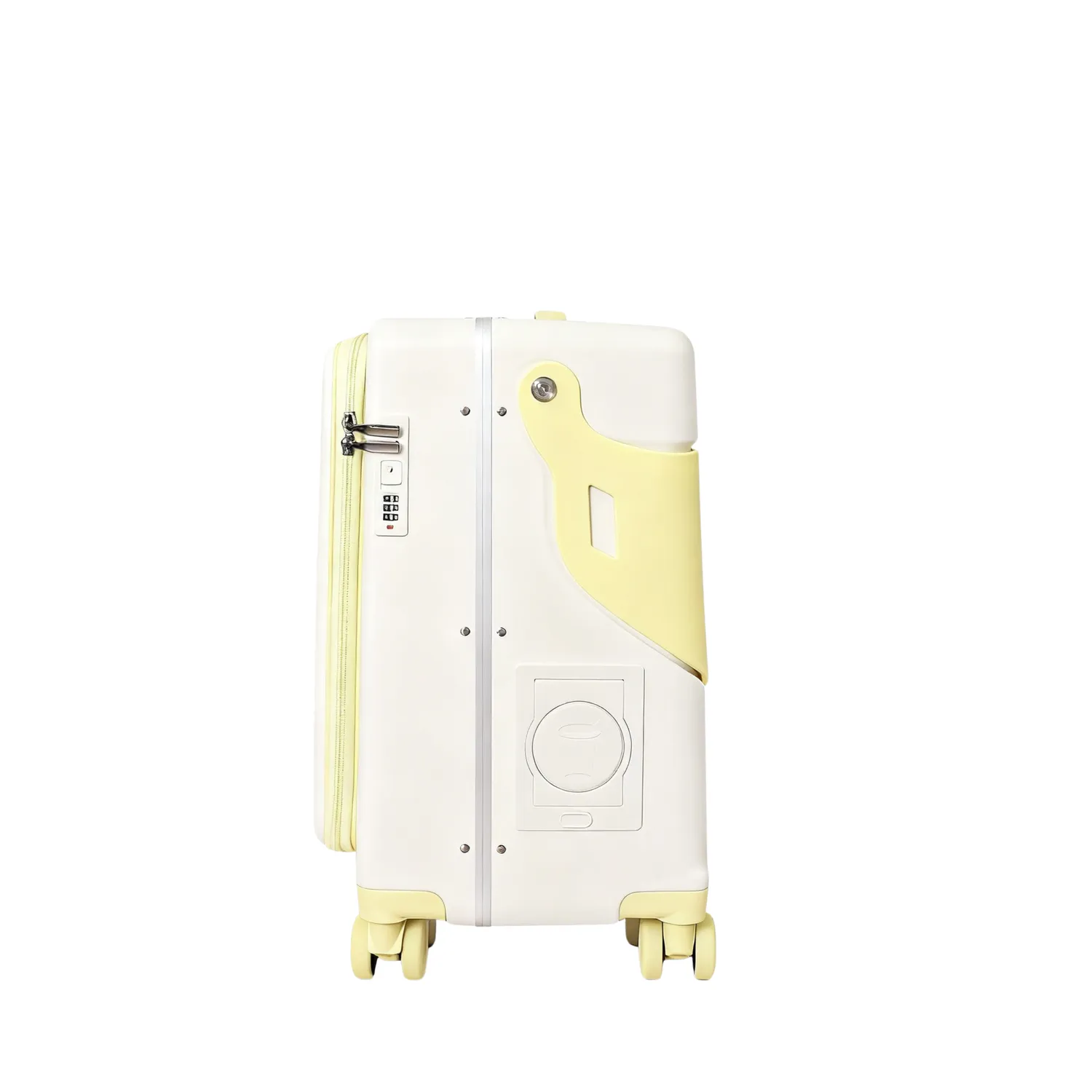 CELIMS PopSeat Valigia Cabina Bimbo Bianco Gialla sedile