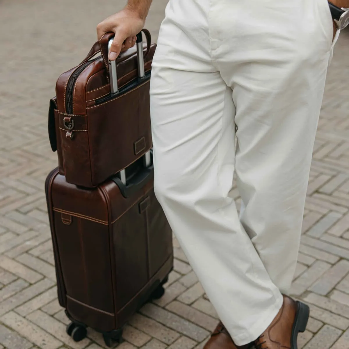Jekyll Hide Montana Briefcase Cartella Pelle Colt 15 Pollici