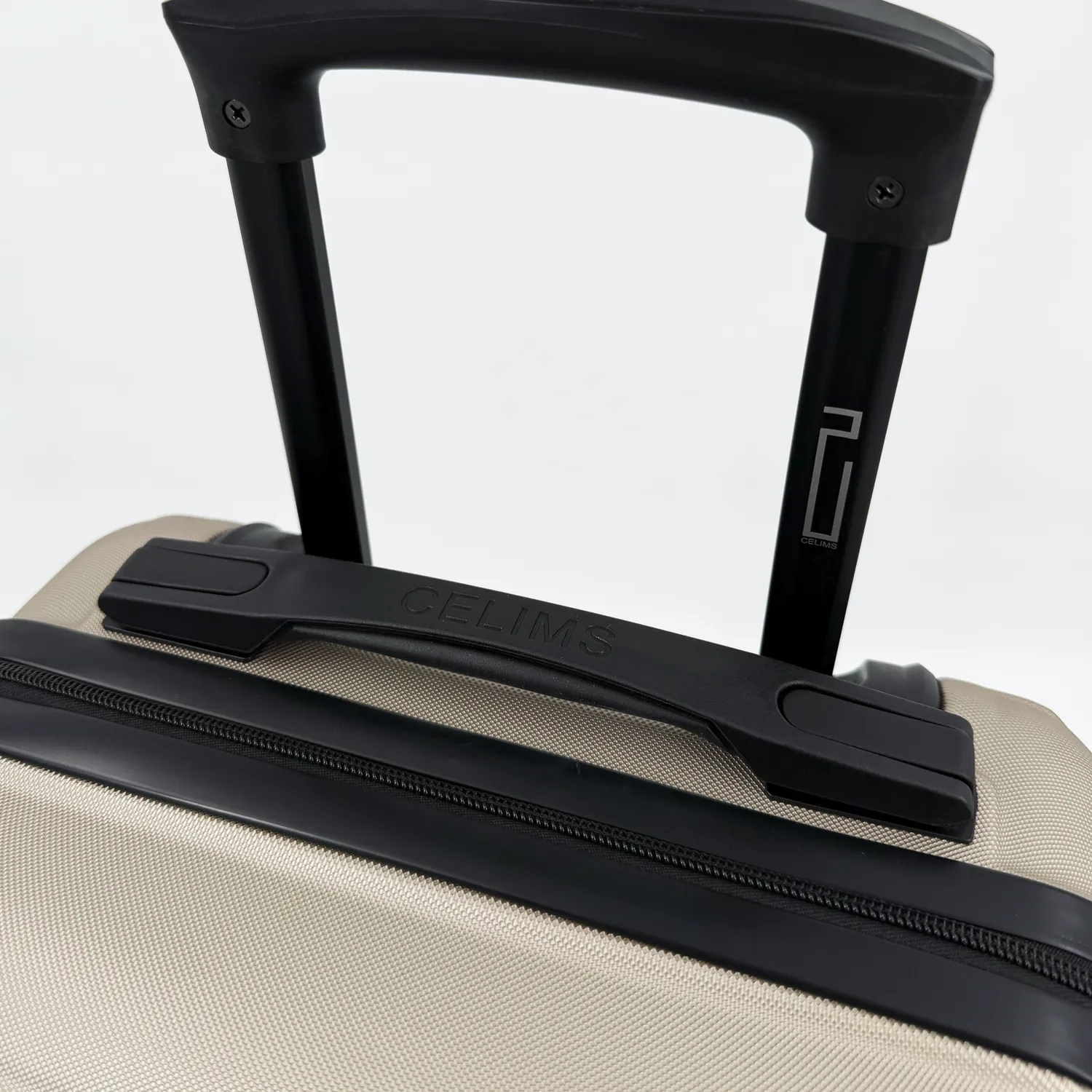 CELIMS XS Valigia Cabina 45 cm + Beauty Champagne ABS