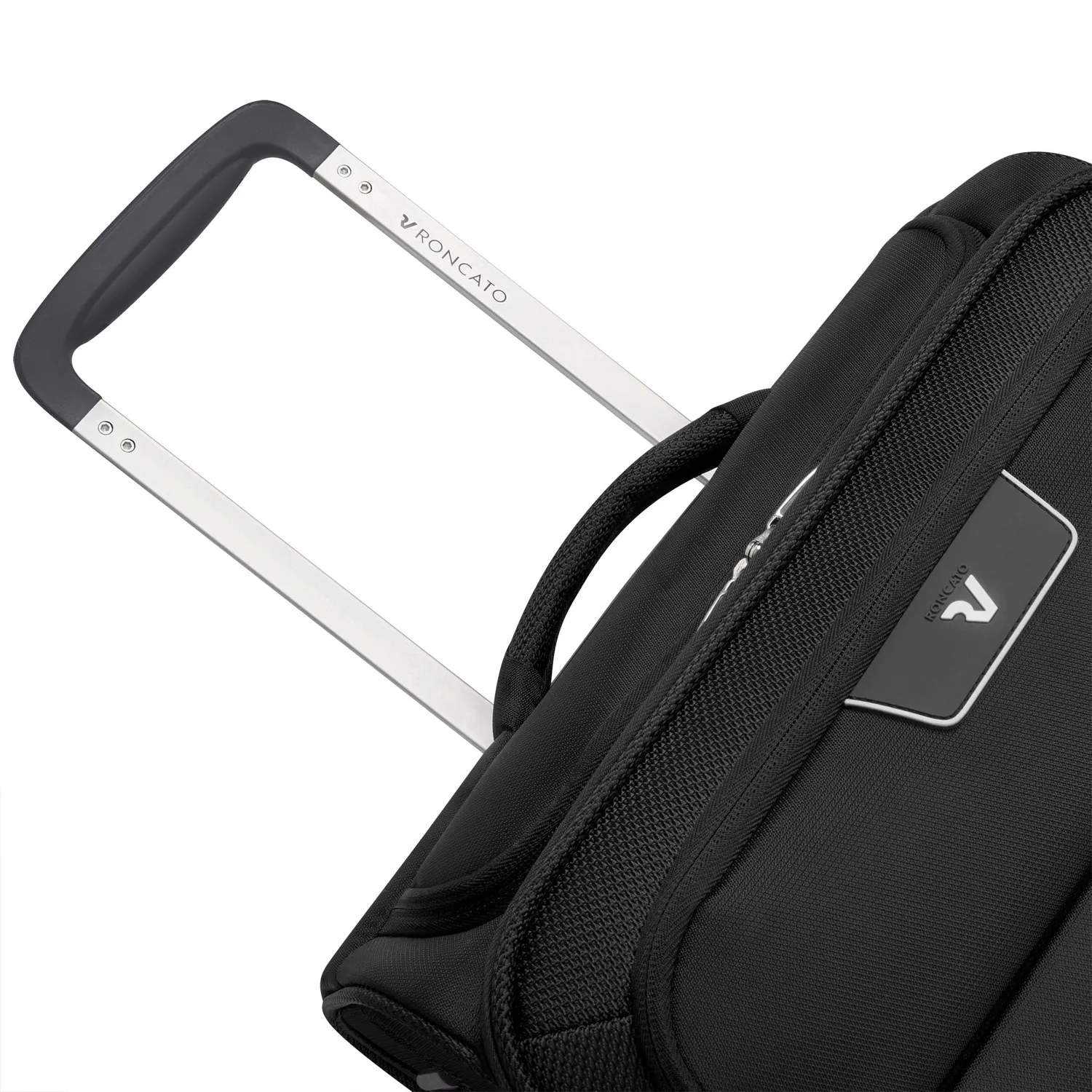 Roncato Joy trolley cabina morbido 4 ruote nero espandibile