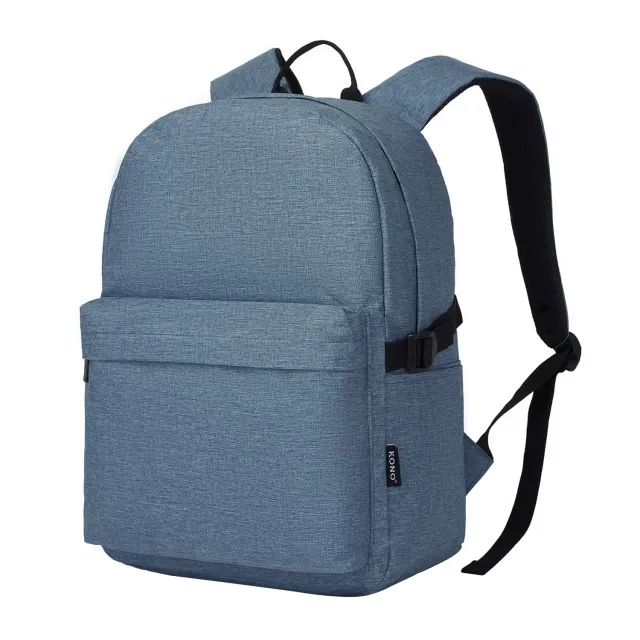 Kono zaino scuola leggero blu scuro 22L laptop 15,6"
