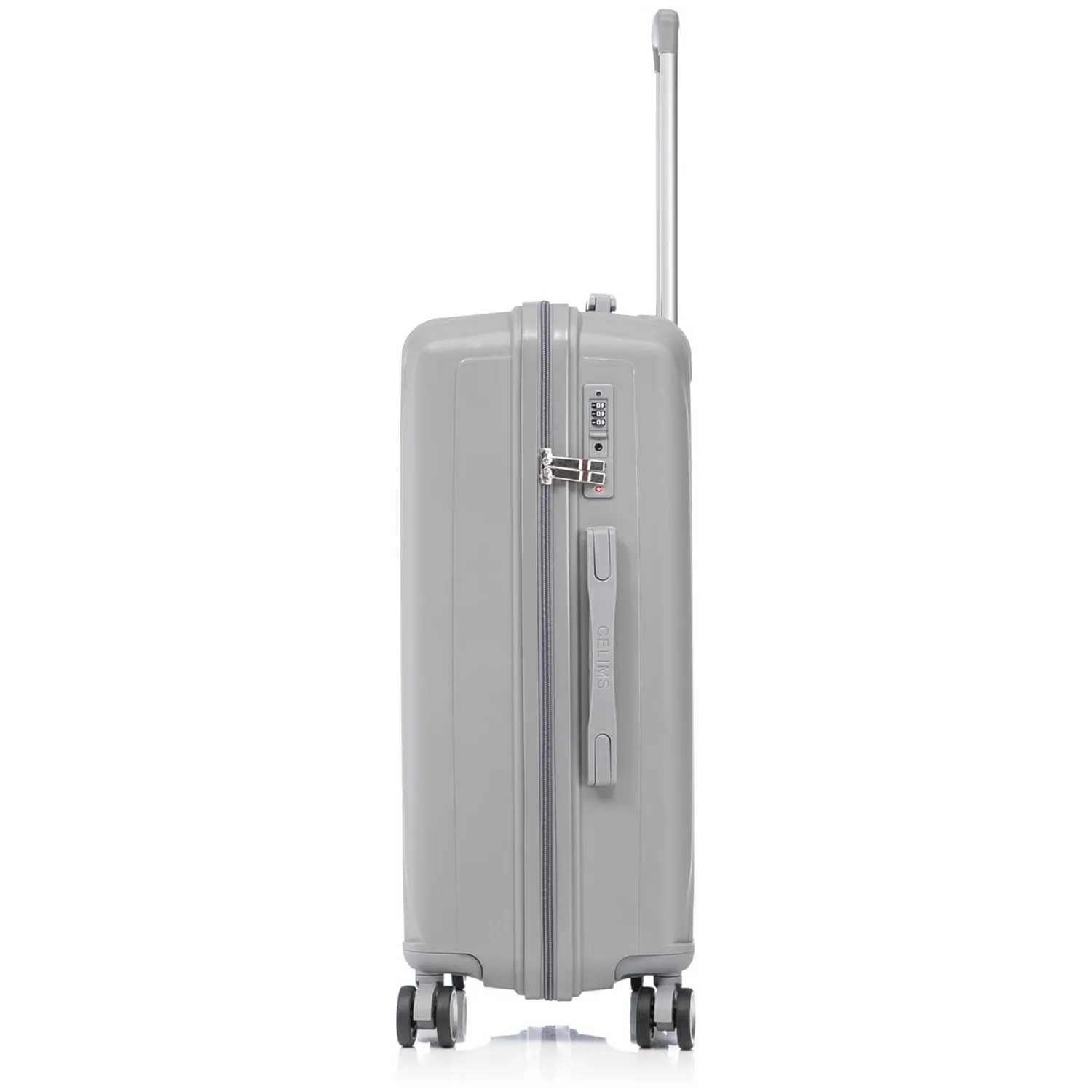 CELIMS SkyCruiser Valigia Stiva 75 cm Grigia polipropilene