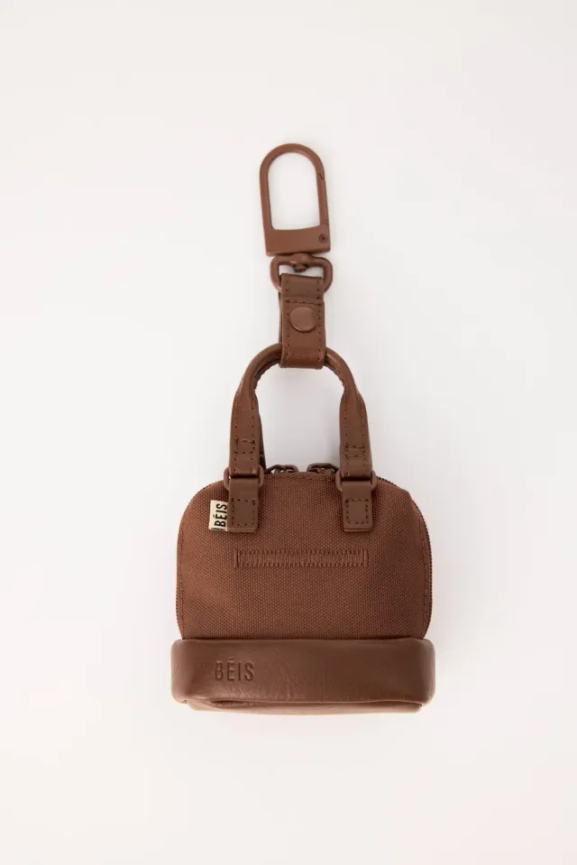 Beis Micro Weekender Charm borsone maple