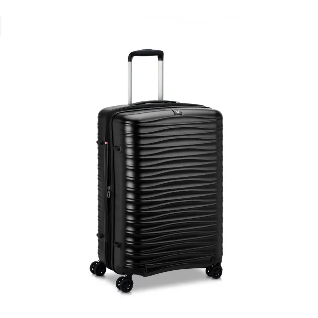 Roncato Wave Trolley Medio 65 cm Valigia Nero con TSA