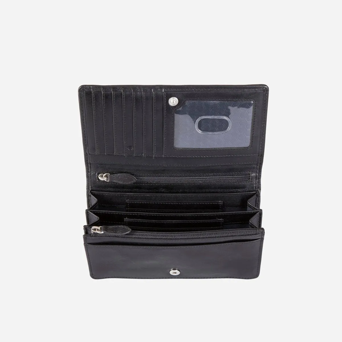 Jekyll Hide Oxford portafoglio grande pelle nero