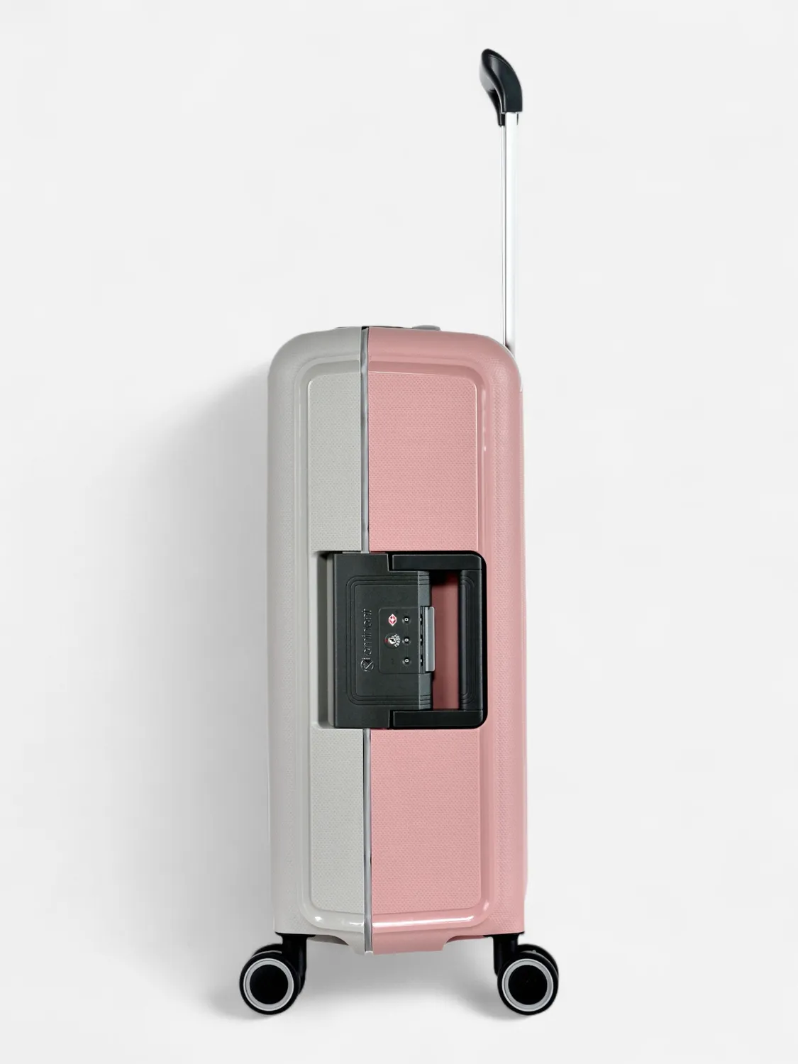 Eminent Vertica Cabina trolley grigio rosa rigido