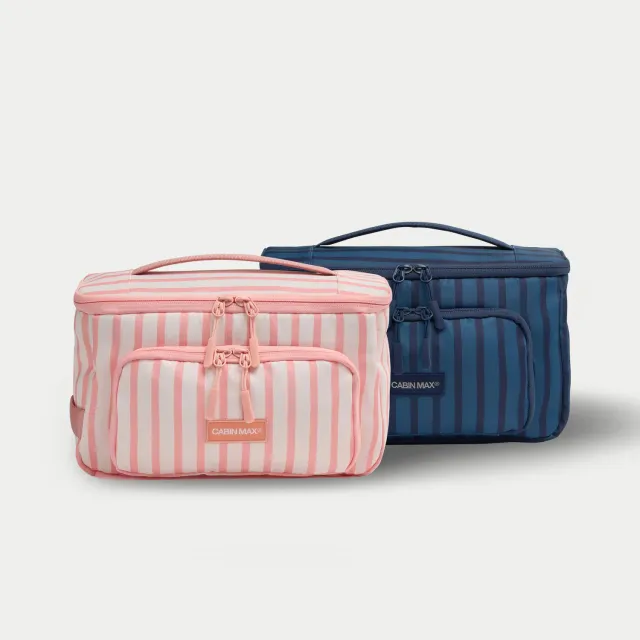 Cabin Max Classic Striped trousse viaggio rosa righe