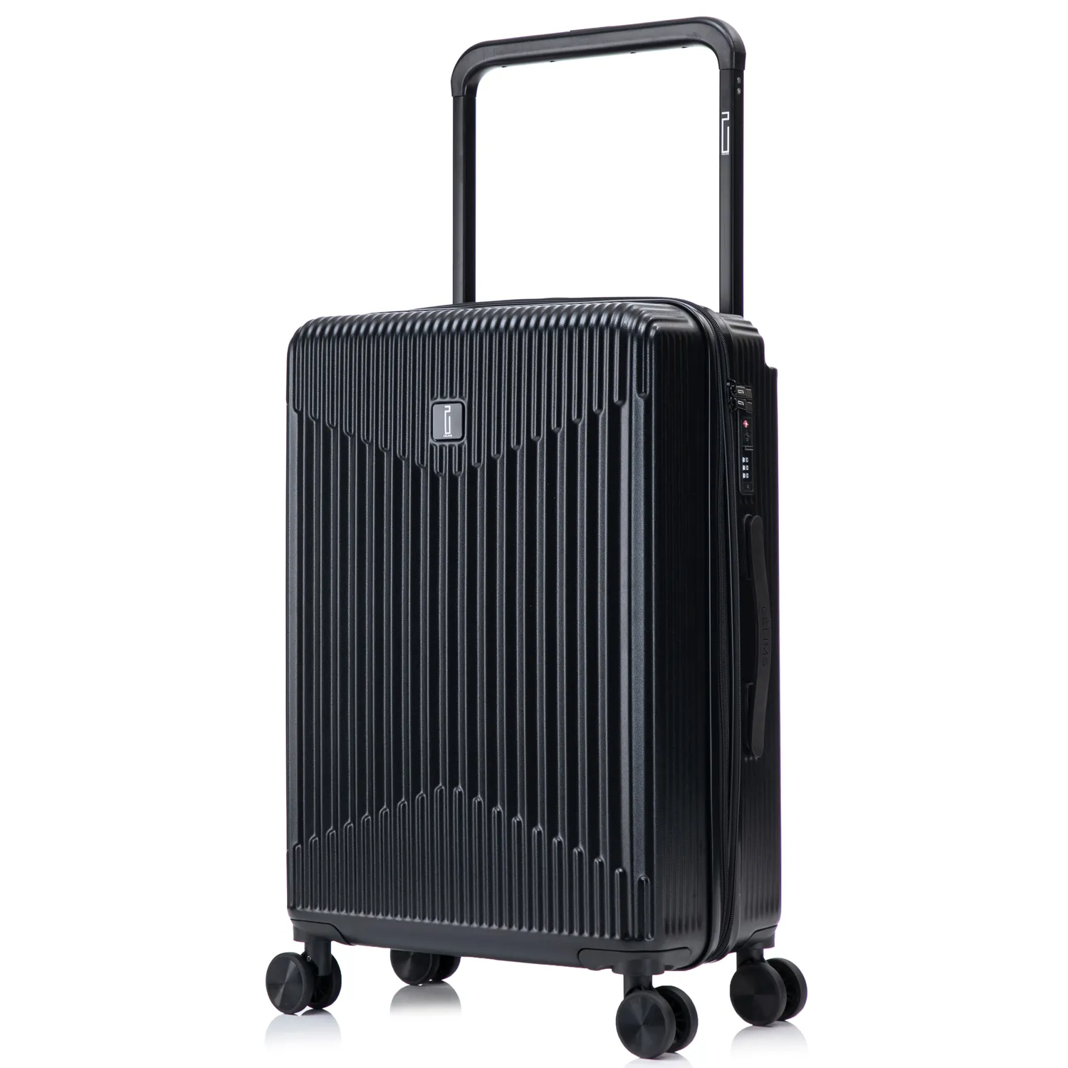 CELIMS Wide Trolley valigia L 65 cm champagne espandibile
