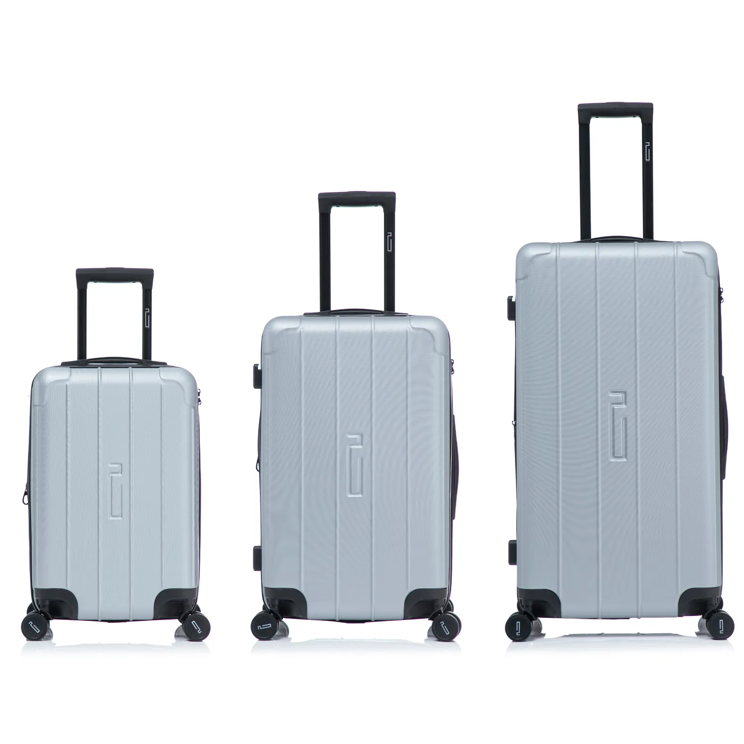CELIMS Trunk set 3 valigie rigide TSA nero ABS