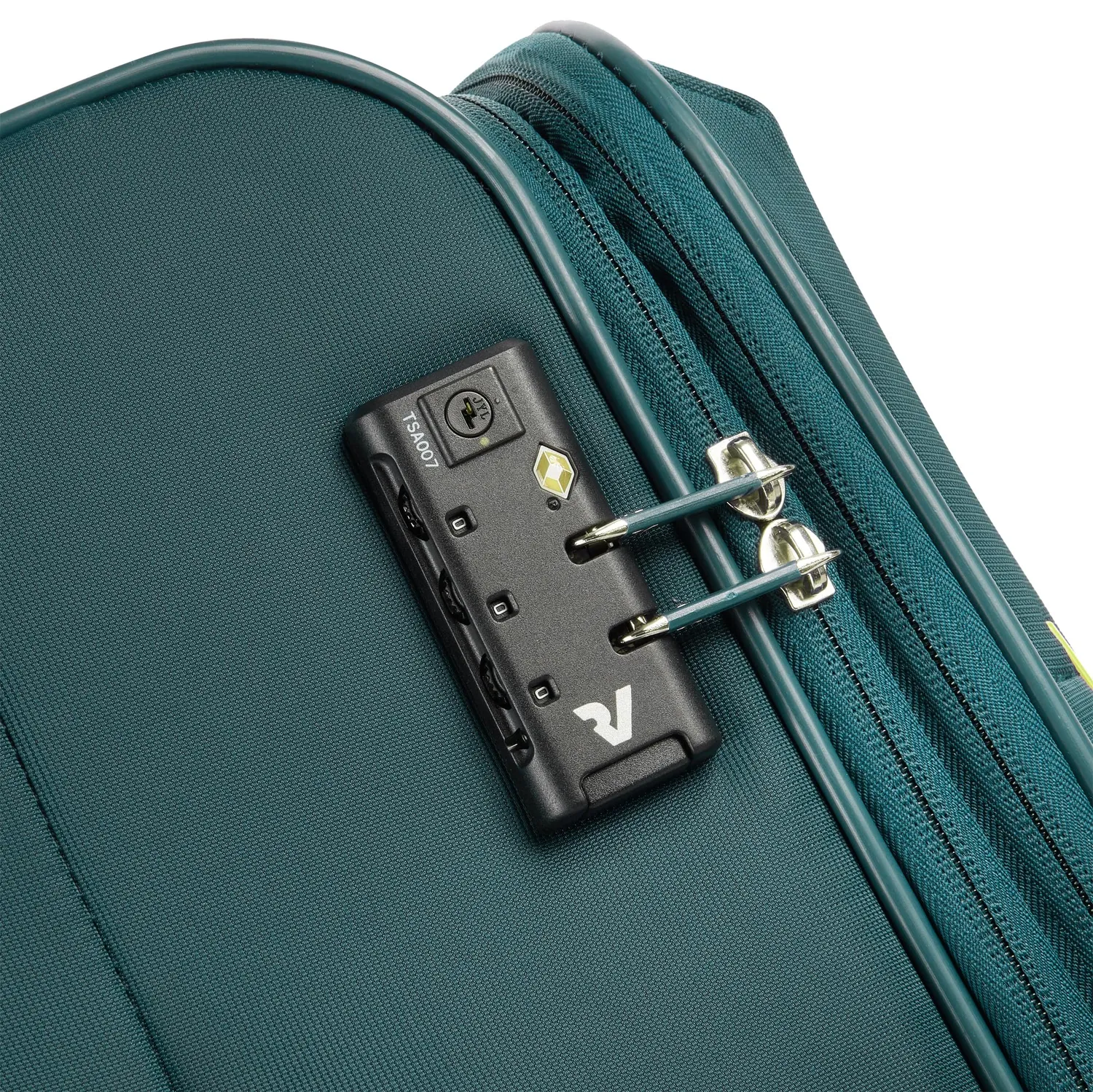 Roncato Crosslite trolley medio 65 cm verde bottiglia espandibile