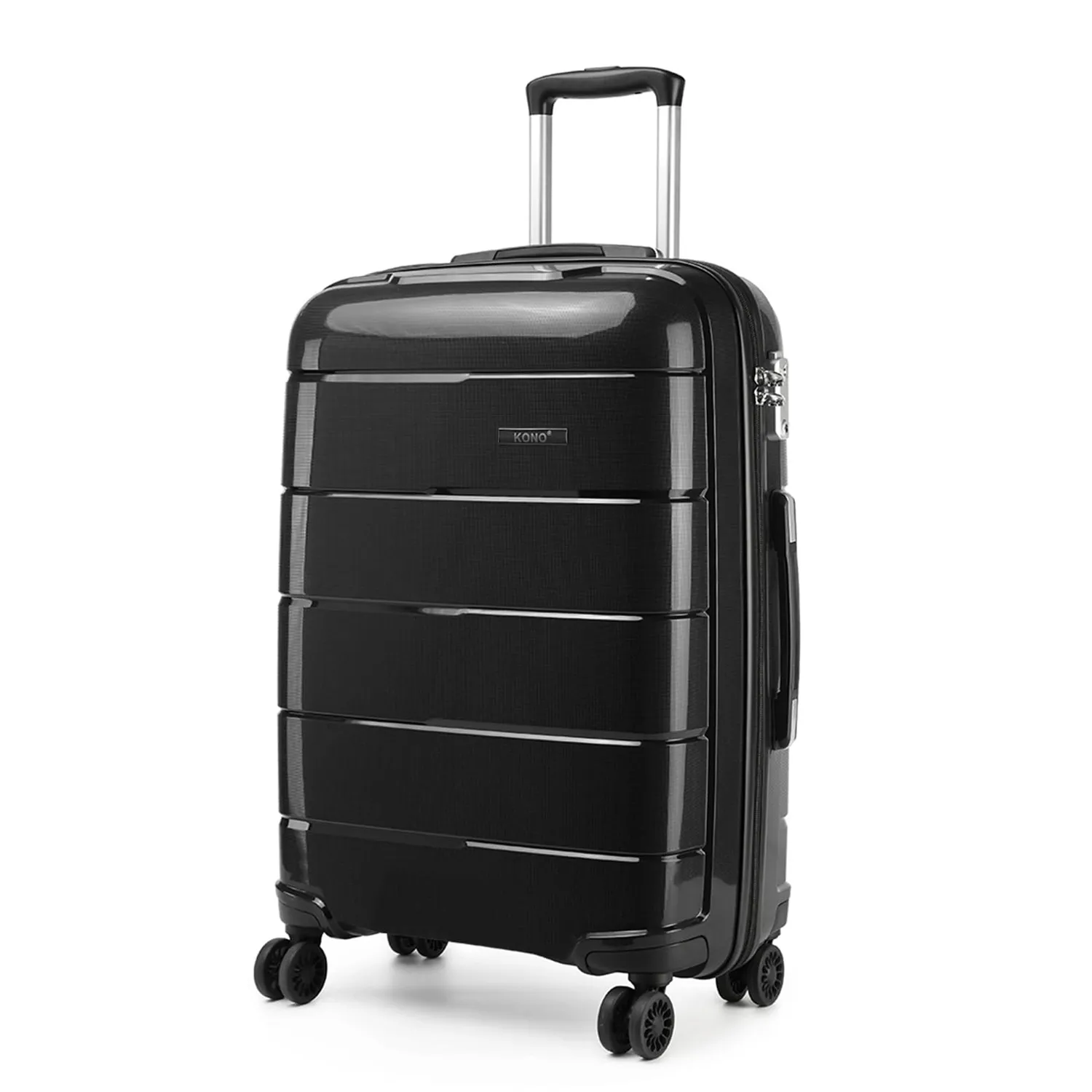 Kono Valigia Media 65cm 66L Nera Rigida Polipropilene