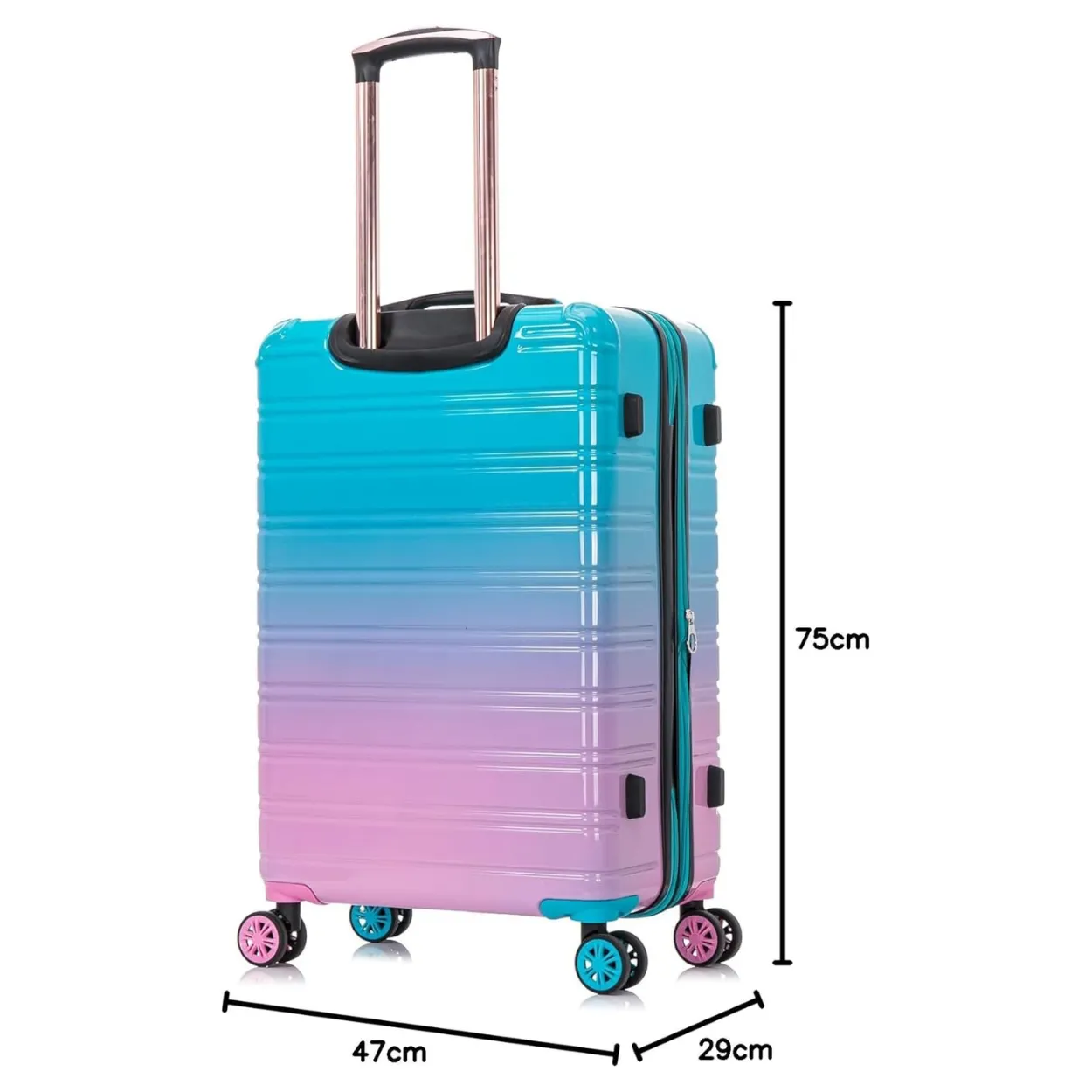 CELIMS Serena Valigia Cabina S 55cm policarbonato ocean sunset