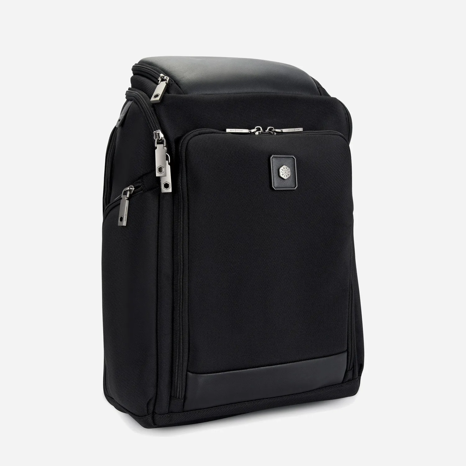 Jekyll & Hide Tokyo Zaino Laptop 17" Nylon Nero flip-top