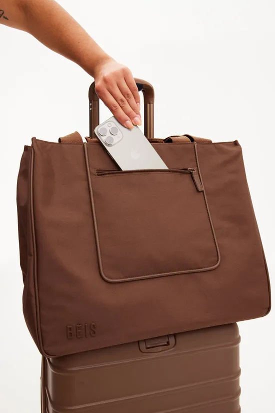 Beis East To West borsa tote acero riciclata