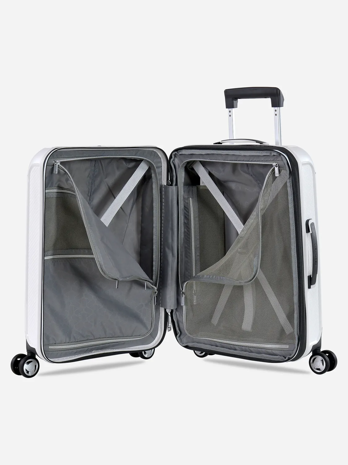 Eminent Aegis Cabina Espandibile trolley bianco rigido